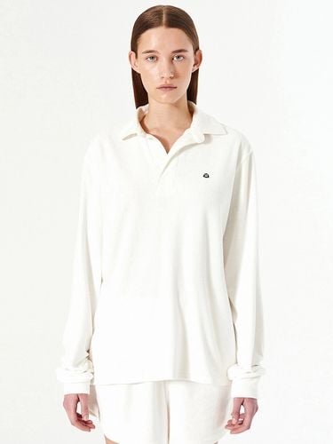 Terry Polo Shirt_White - DIAGONAL - Modalova