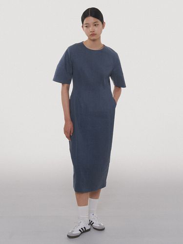 Original Round Dress_Navy Blue - tetu - Modalova