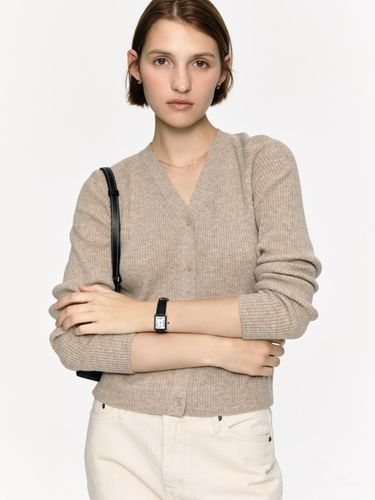 Cashmere Blend V Neck Cardigan - DEPOUND - Modalova