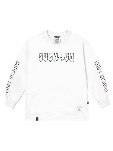 Letter Oversized Long Sleeves T-Shirt - STIGMA - Modalova