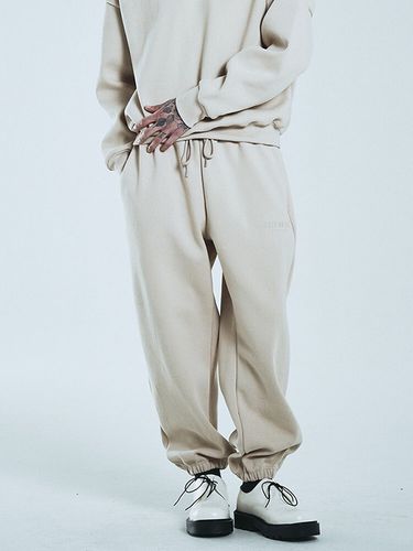 Lounge Ballons Sweatpants [Beige] - EASY NO EASY - Modalova