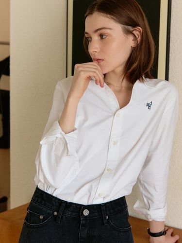 DPWD Logo Standard Shirt_White - DEPOUND - Modalova