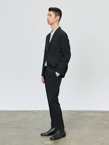 Cool Max Slim Slacks [Black] - THE KNIT COMPANY - Modalova