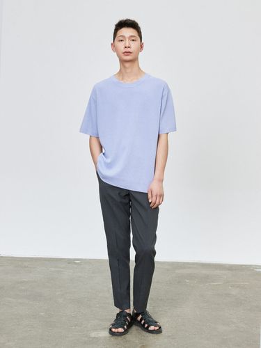 Cool Max Slim Slacks [Charcoal] - THE KNIT COMPANY - Modalova