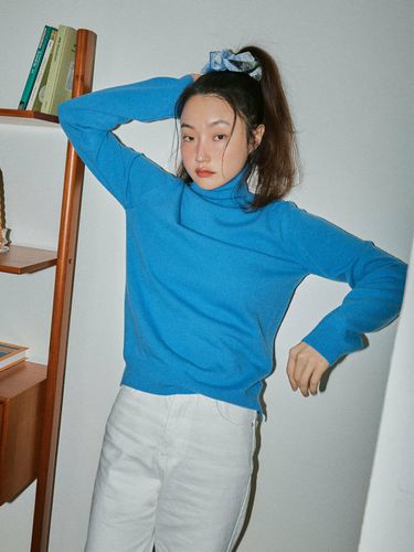 Turtleneck Merino Wool Pullover_2 Colors - DAUGHTER - Modalova