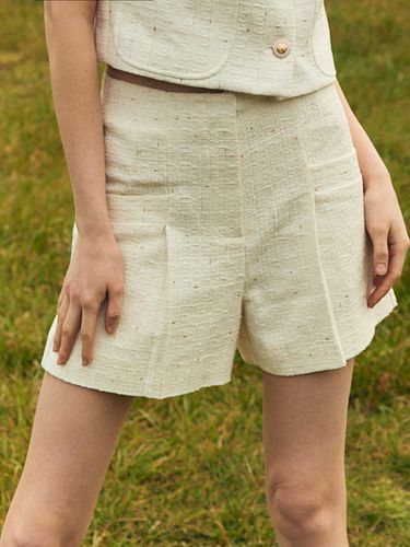 Summer Tweed Pocket Shorts - MONGDOL - Modalova