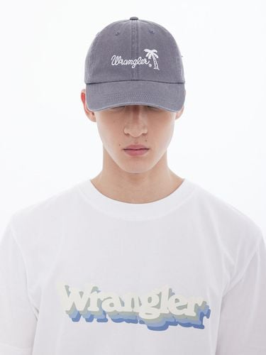 Rope Logo Palm Tree Ball Cap_Charcoal - Wrangler - Modalova