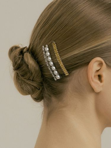 Lilt Hairpin_Gold / Silver - MATIAS - Modalova