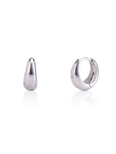 One-Touch Hoop Earrings_Small - REINDEER - Modalova