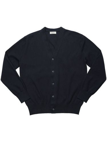 Essential Half Milano Cardigan_Navy - SORTIE - Modalova