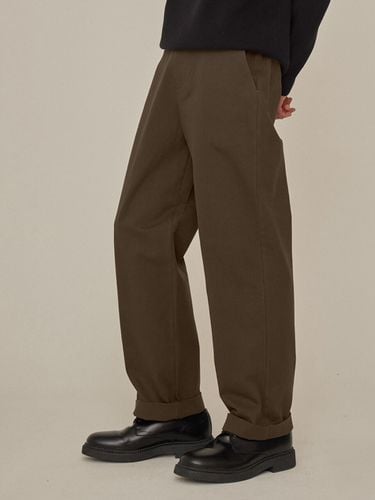 Natural Turn Up Half Banding Pants [] - ease - Modalova