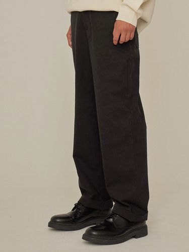 Natural Turn Up Half Banding Pants [] - ease - Modalova