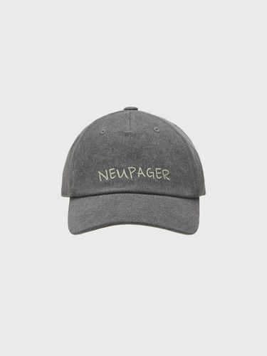 Neupager Logo Cap - Charcoal - neupager - Modalova