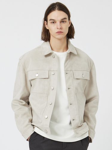 Suede Trucker Jacket - 3colors - W. standard - Modalova