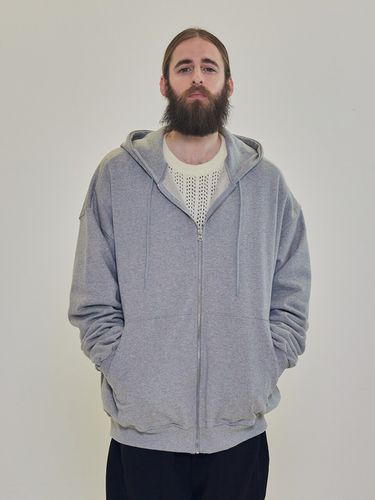 CB Sweat Zip Up Hoodie (Gray) - CARGOBROS - Modalova