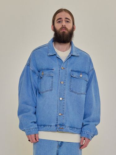 CB Classic Denim Trucker Jacket () - CARGOBROS - Modalova