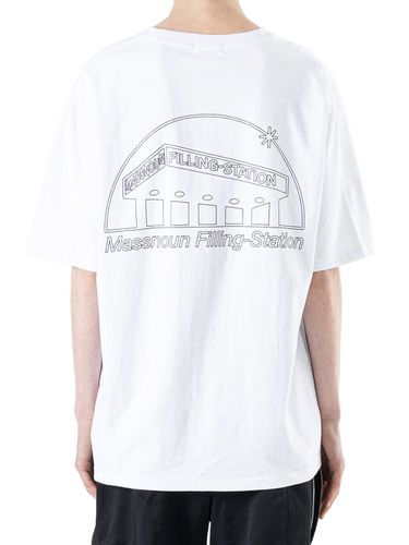 Filling Station T-Shirt _ White - MASSNOUN - Modalova