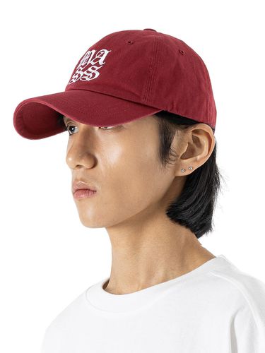 Mass Logo Ball Cap _ Burgundy - MASSNOUN - Modalova