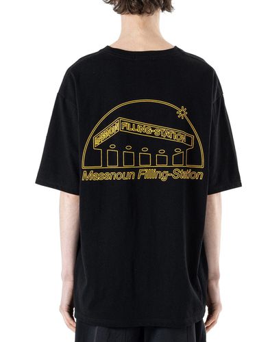 Filling Station T-Shirt _ Black - MASSNOUN - Modalova