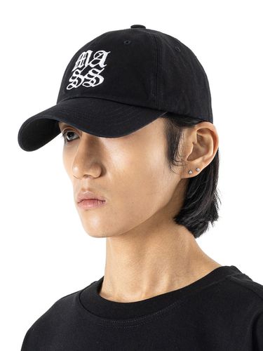 Mass Logo Ball Cap _ Black - MASSNOUN - Modalova