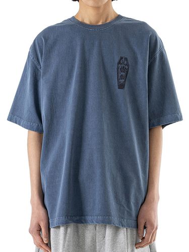 Coffin Bed Oversized T-Shirt _ Blue - MASSNOUN - Modalova