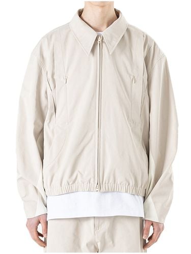 Inverted Cut-out Blouson Jacket () - MASSNOUN - Modalova