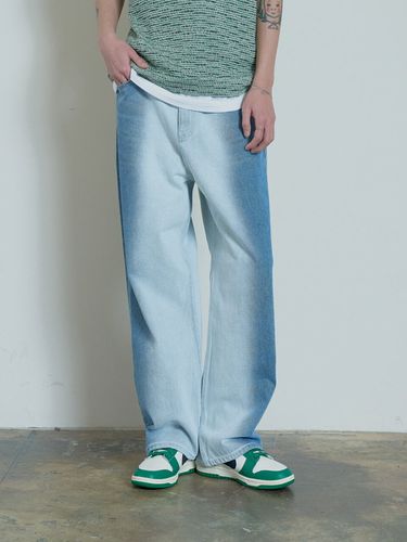 Gradient Wide Denim Pant () - inexcis - Modalova