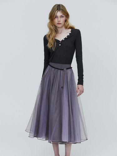 Block Flared Skirt - marieclaire - Modalova