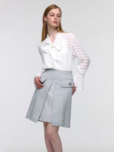 Layered Tweed Skirt - marieclaire - Modalova