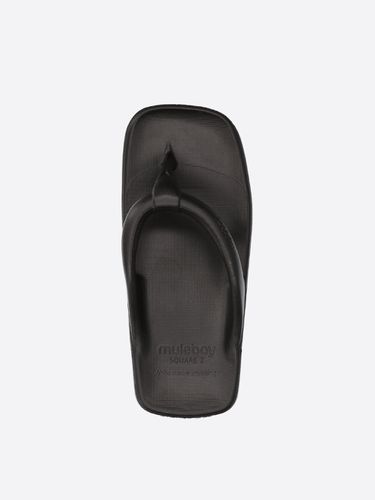 Square Z Flip Flops_Black - MULEBOY - Modalova