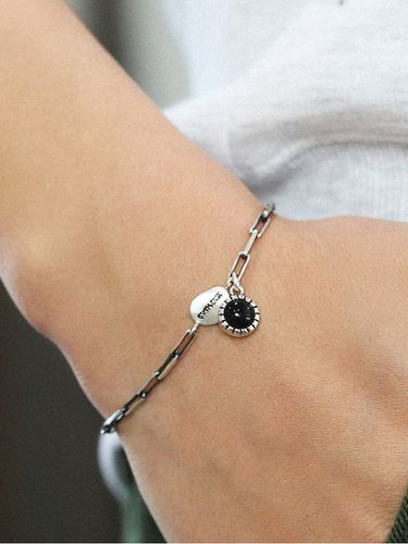 Black Drop Chain Bracelet (925 ) - GRAYNOISE - Modalova