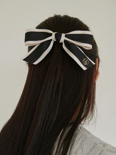 Ribbon Logo Hairpin - GOCORI - Modalova