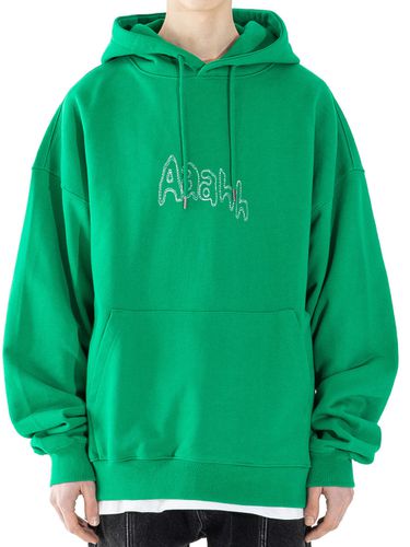 Yawning Hoodie _ Green - MASSNOUN - Modalova