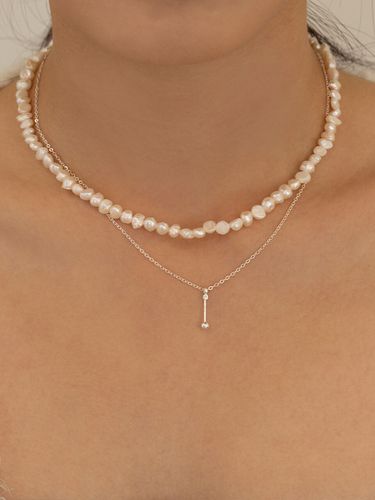 Pebble Pearl Necklace - Primaute - Modalova