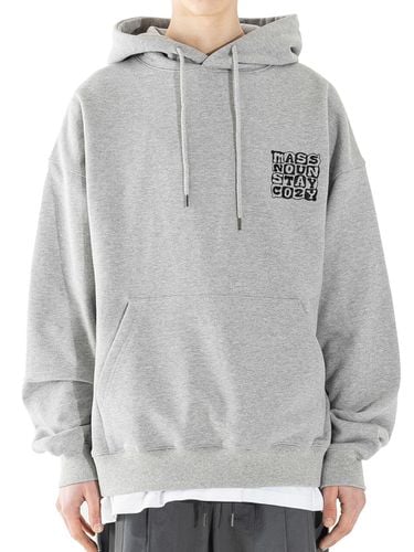 Cushion Logo Hoodie _ Gray - MASSNOUN - Modalova