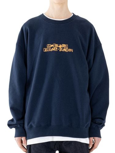 Filling Station Sweatshirts _ Navy - MASSNOUN - Modalova