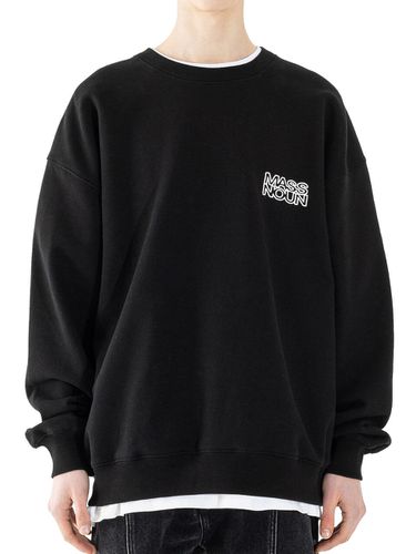 Restricted Area Sweatshirts _ Black - MASSNOUN - Modalova