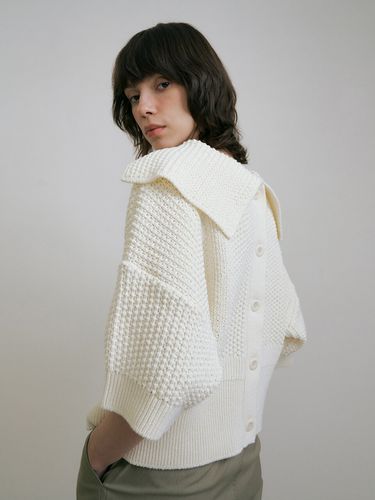 Two Way Waffle Cardigan_3 Color - Lemme - Modalova