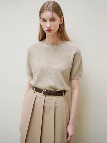 Ari Cashmere Half Sleeve Knit - LEIE - Modalova