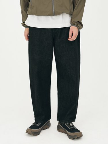 Balloon Semi-Wide Pant v12 _ Black - SERGE - Modalova