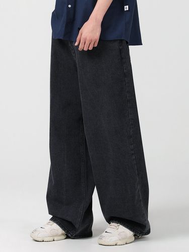 Wide-Leg Pants - Grey - AVANDRESS - Modalova