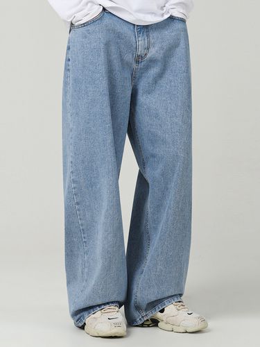 Wide-Leg Jeans - Light Blue - AVANDRESS - Modalova