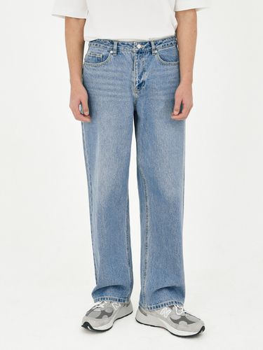 Semi Wide Denim Pant v1 _ Blue - SERGE - Modalova