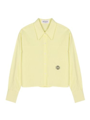 Nicole Essential Cropped Shirt_Yellow - NICK&NICOLE - Modalova