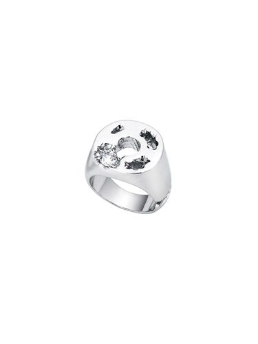 No.307 Heart Meteor Ring_Silver - SENTIMENTS - Modalova