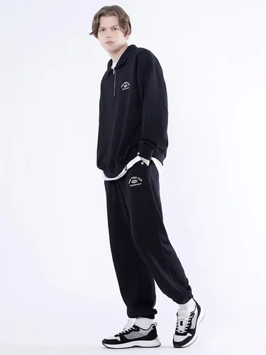 CLUB IVY 1/4 Zip Sweatshirt Jogger Set - GHOST REPUBLIC - Modalova