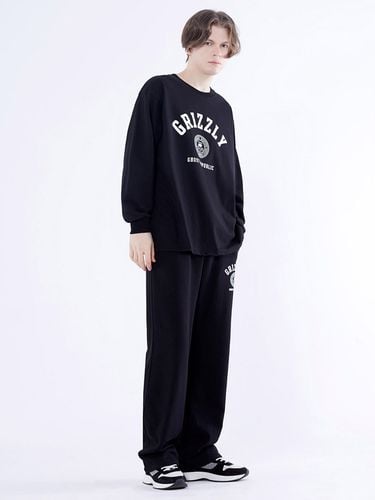 GRIZZLY Club Oversized Long Sleeves Pant Set - GHOST REPUBLIC - Modalova