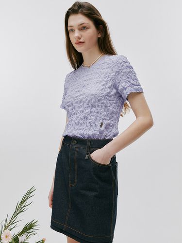 Diago Casual Mini Skirt_Denim - OSTKAKA - Modalova