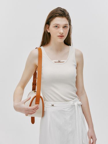 Tre Ribbed Sleeveless Shirt - OSTKAKA - Modalova