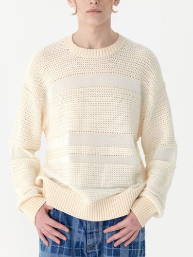 Sensual Mesh Knit Pullover - MARTINPLAN - Modalova